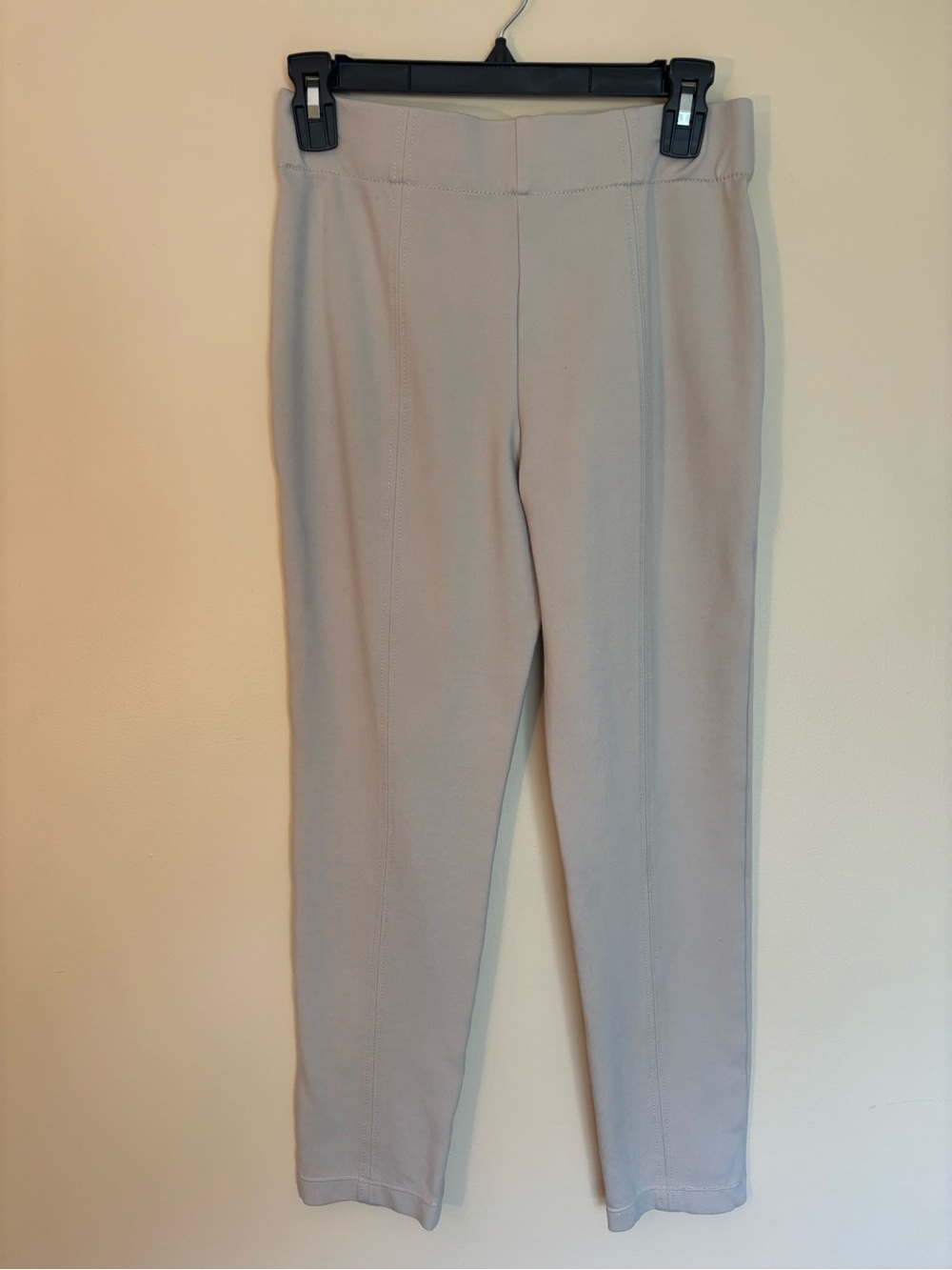 Jones New York Slim Ponte Pants in Light Beige